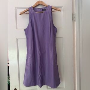 J. Crew Faux Leather Dress